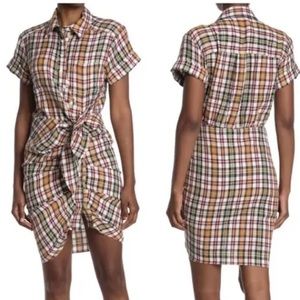 Veronica beard spring 2021 plaid sierra dress